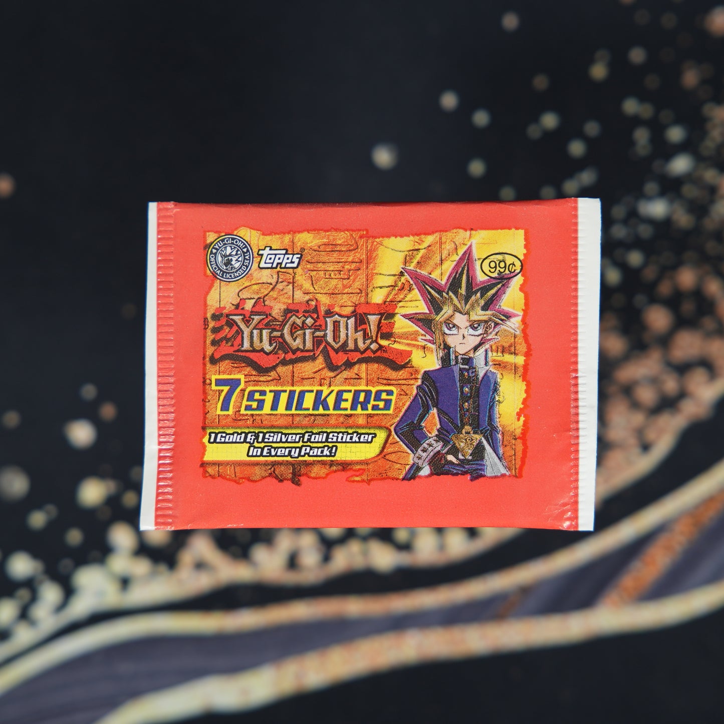 YuGiOh Topps Sticker Pack