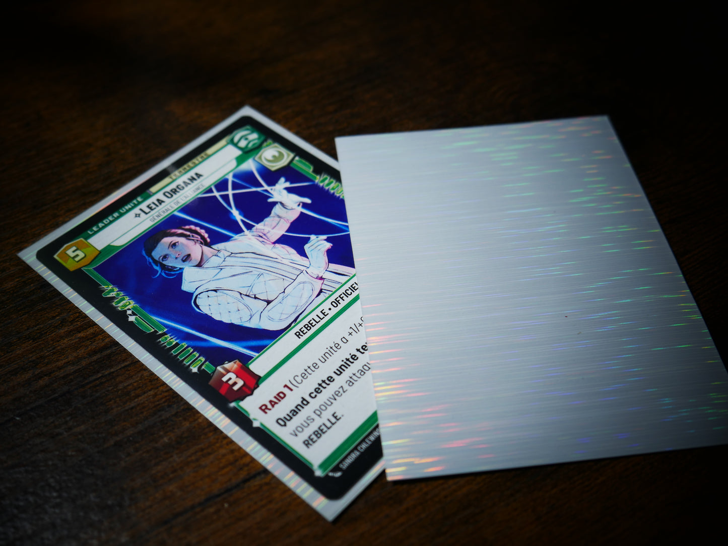 Rain Holographic Card Sleeves