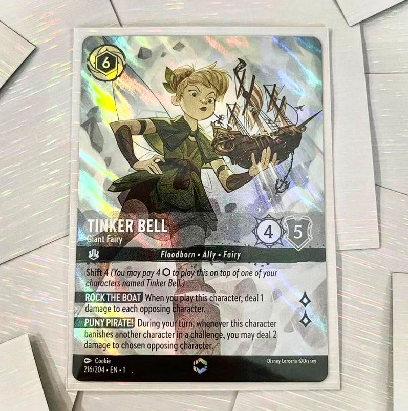 Rain Holographic Card Sleeves