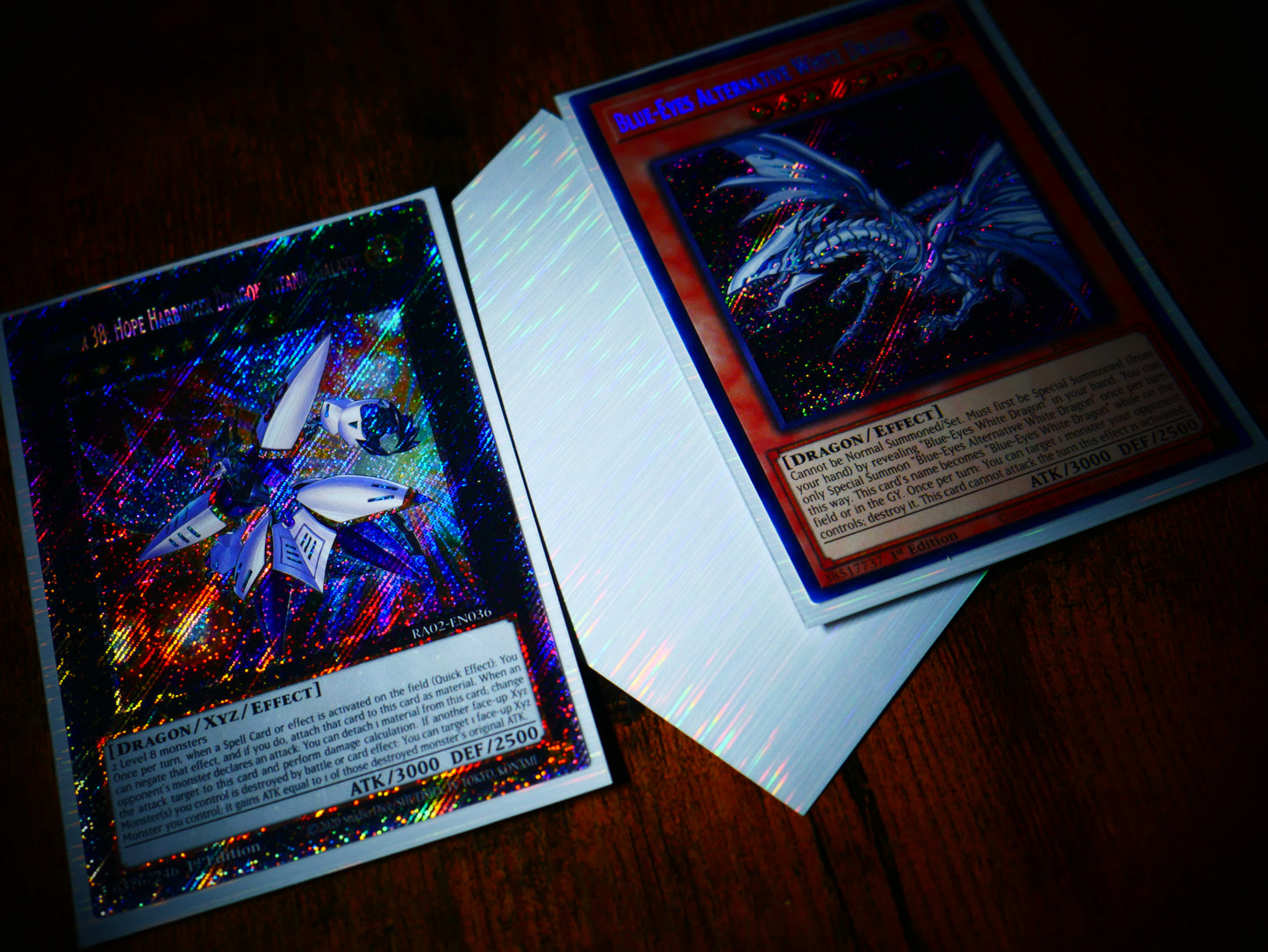 Rain Holographic Card Sleeves