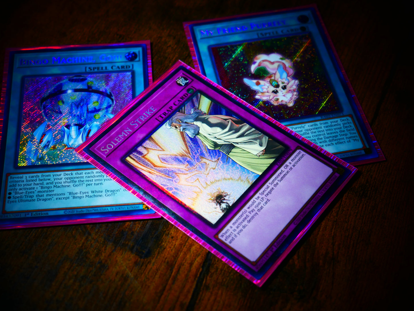 Rain Holographic Card Sleeves