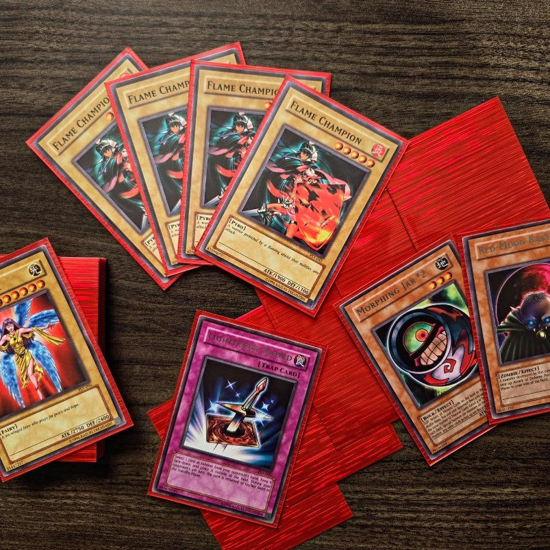 Rain Holographic Card Sleeves