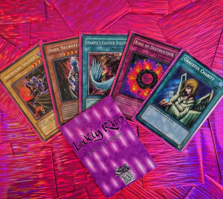 Rain Holographic Card Sleeves