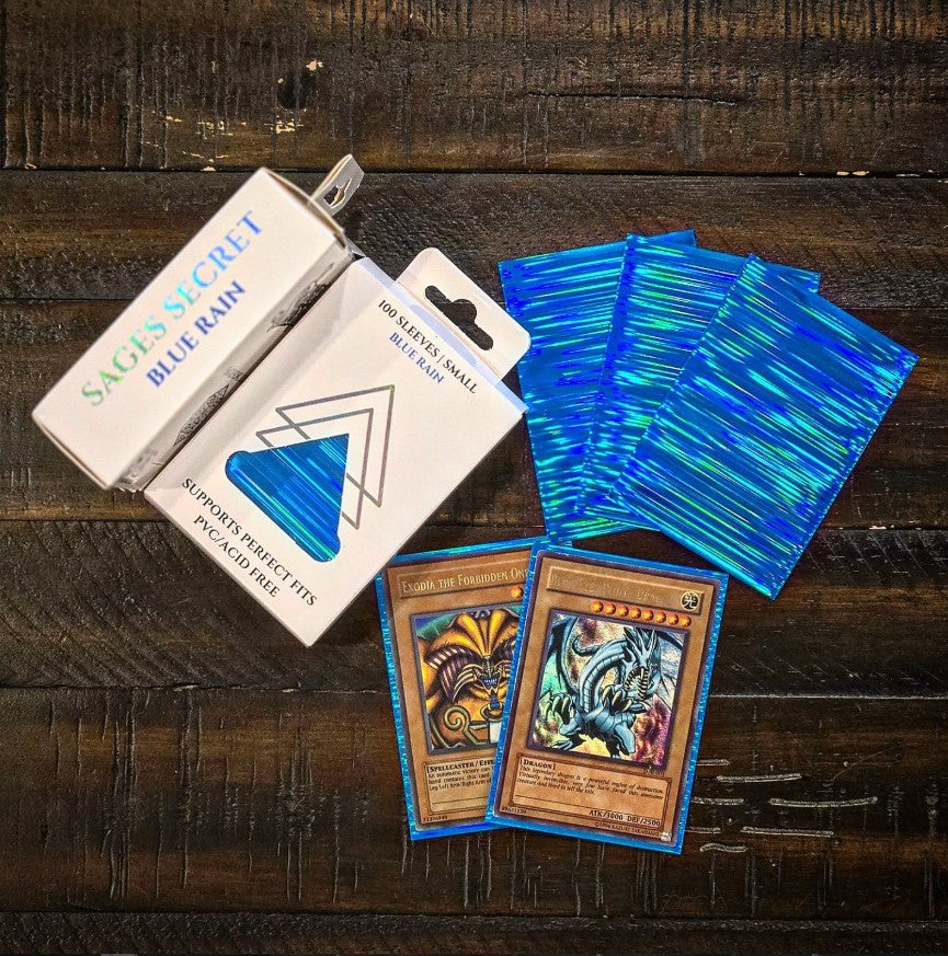 Rain Holographic Card Sleeves – Strictly Sealed