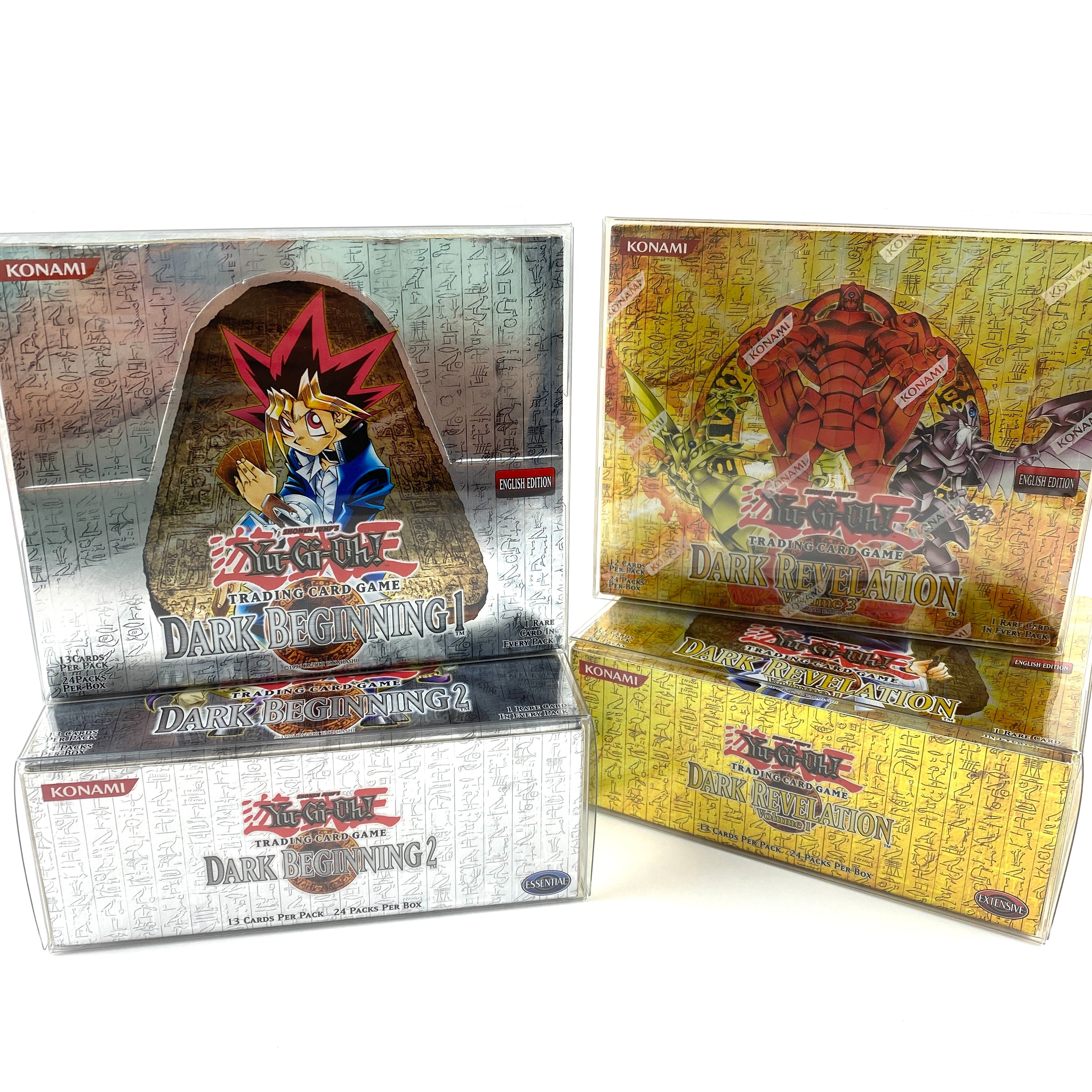C YuGiOh DB1/2 DR1/2/3 Booster Box Sleeve/Protectors Strictly Sealed C YuGiOh DB1/2 DR1/2/3 Booster Box Sleeve/Protectors Strictly Sealed