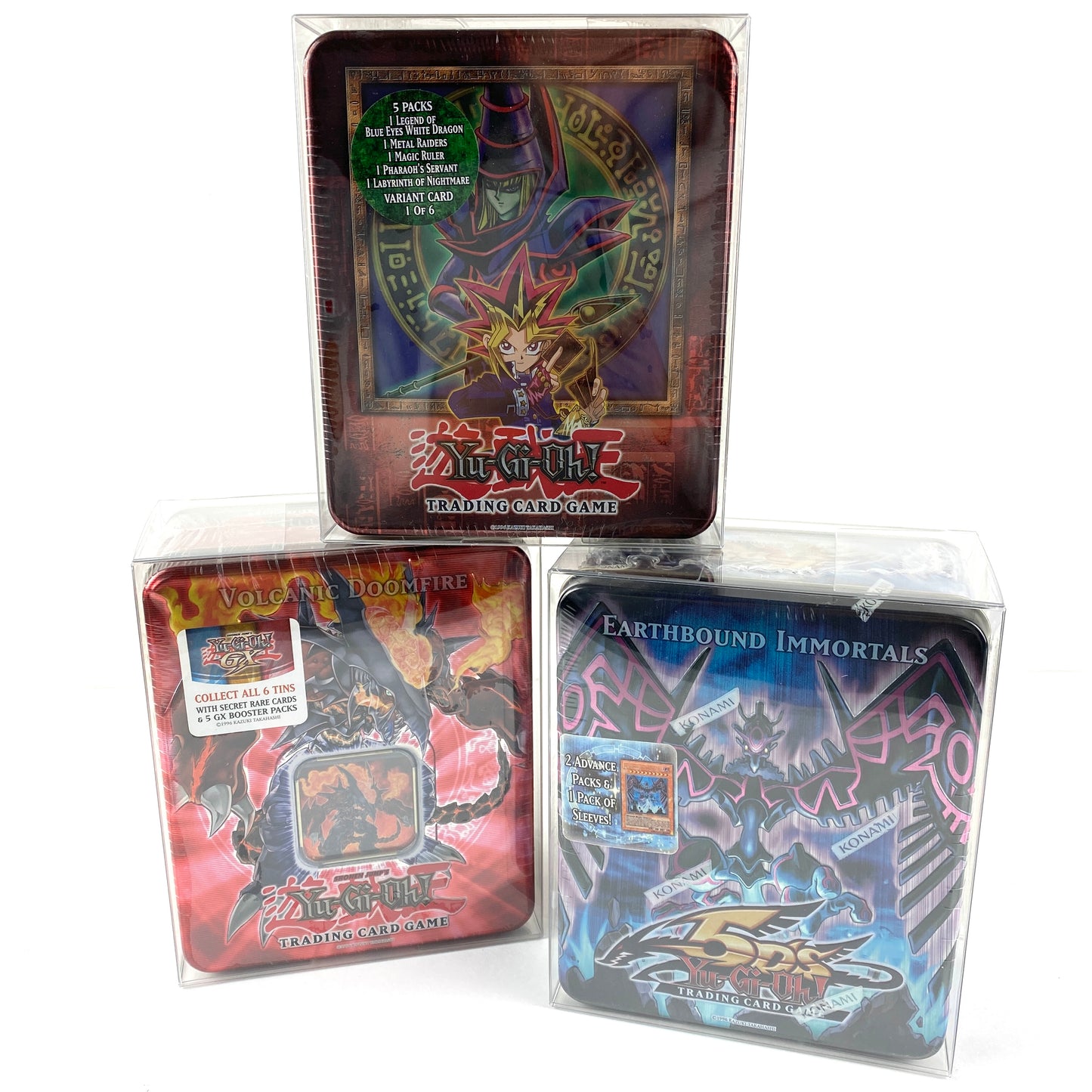 F YuGiOh Booster Tin Protectors