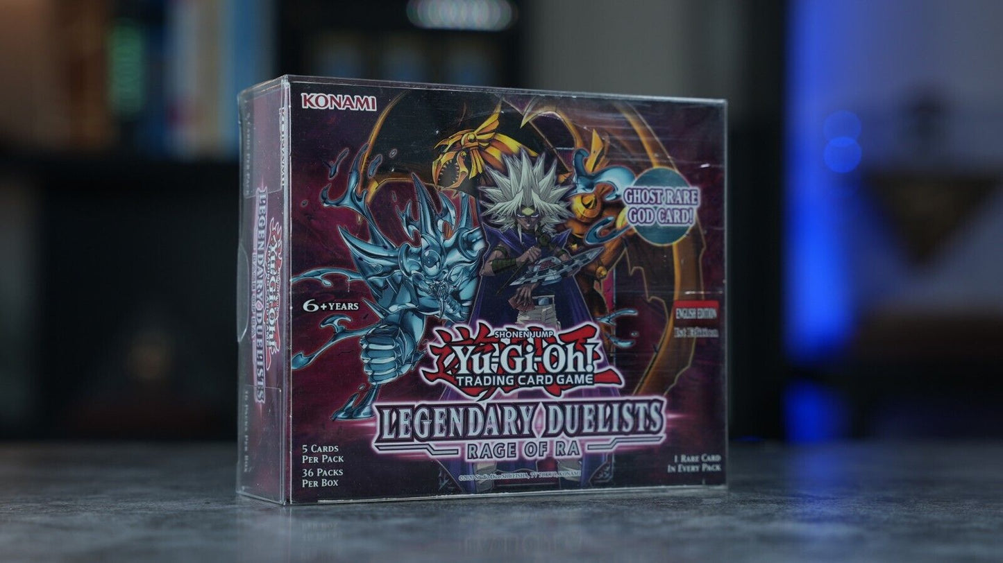 B YuGiOh Legendary Duelist Booster Box Sleeve/Protectors