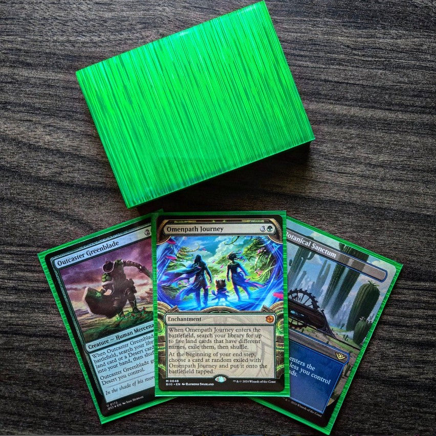 Rain Holographic Card Sleeves