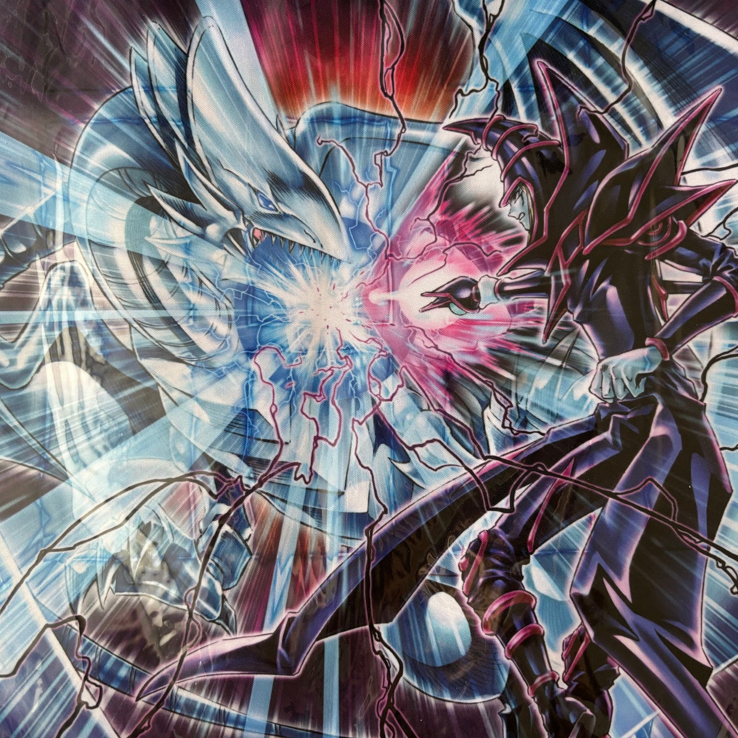 Dark Magician vs Blue Eyes Playmat