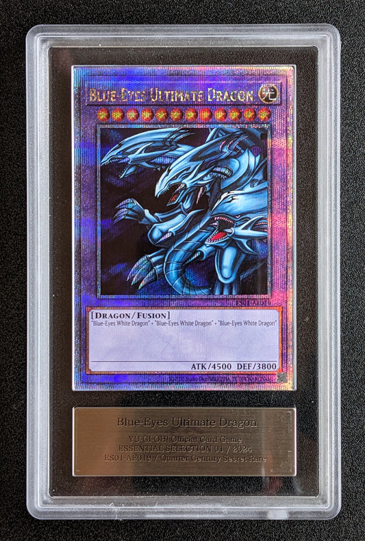 ARS 8 Blue-Eyes Ultimate Dragon ES01-AE019 Quarter Century Secret Rare
