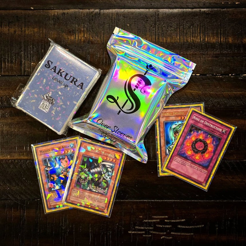 Rain Holographic Card Sleeves