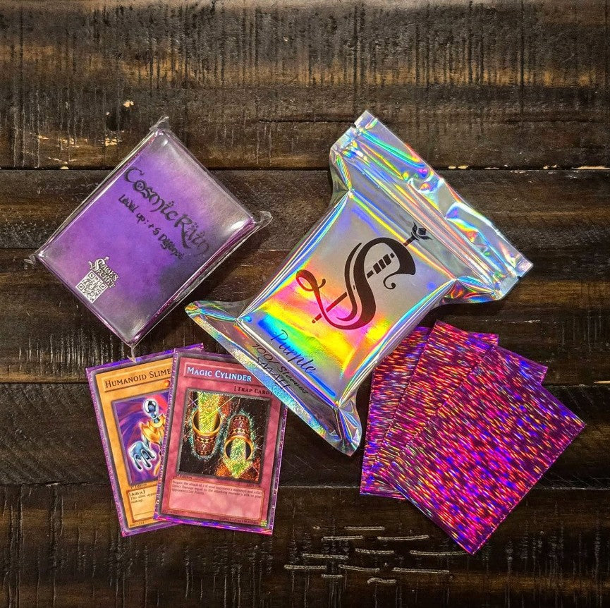 holographic yugioh card sleeves Rain Holographic Card Sleeves – Strictly Sealed