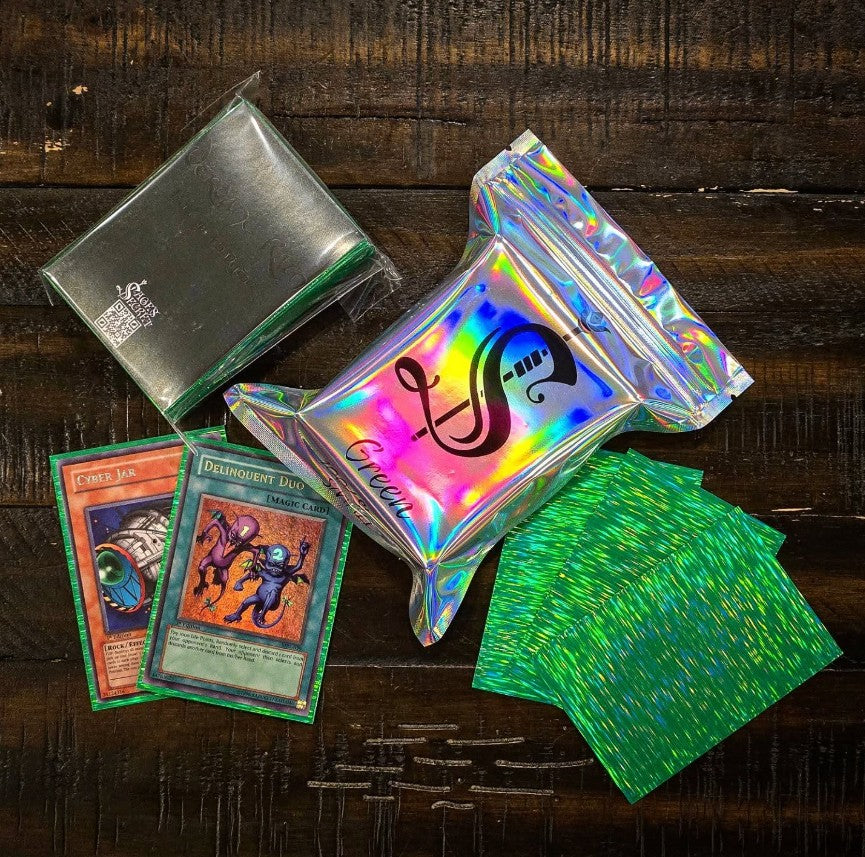 Rain Holographic Card Sleeves