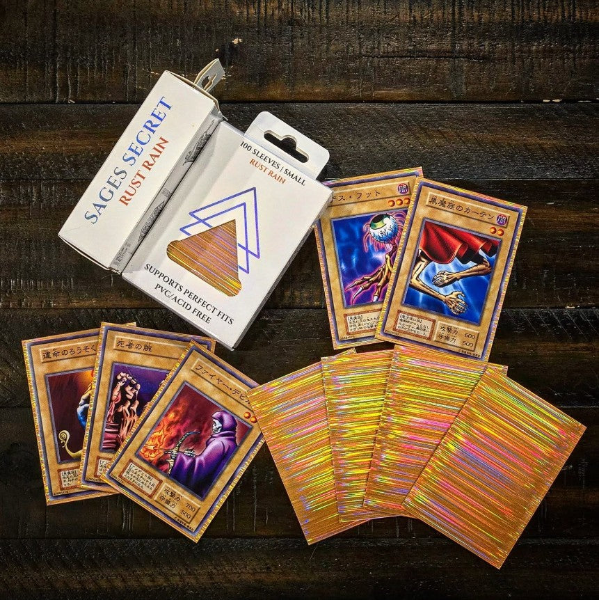 Rain Holographic Card Sleeves