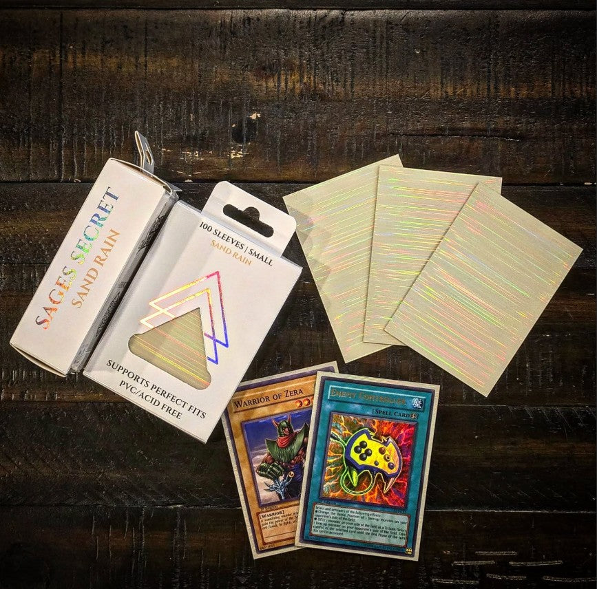 Rain Holographic Card Sleeves