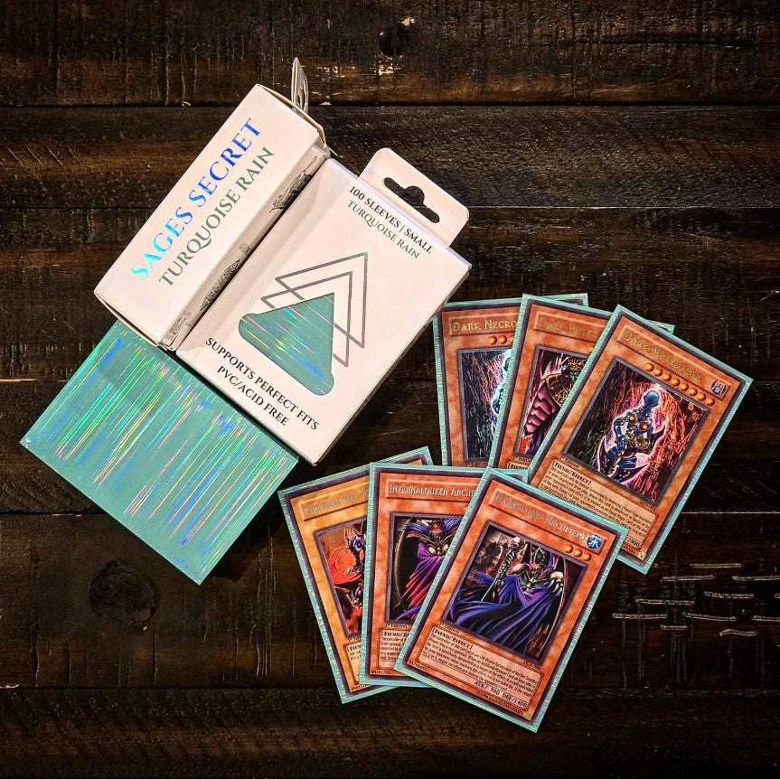 Rain Holographic Card Sleeves