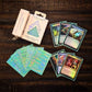 Rain Holographic Card Sleeves