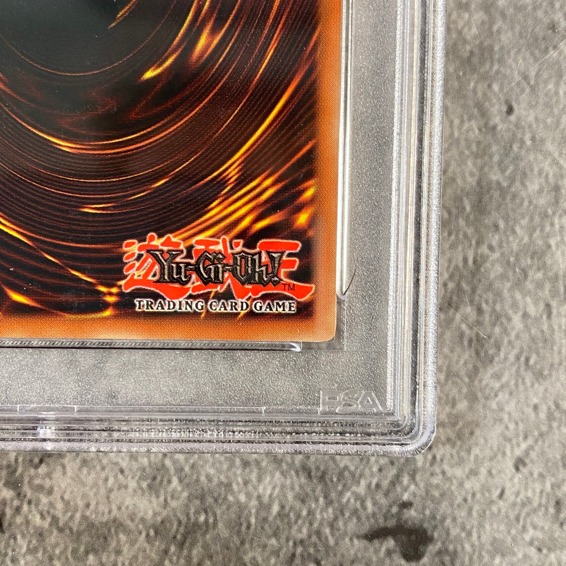 PSA 9 Horus the Black Flame Dragon LV8 1st Edition Ultimate Rare SOD-E