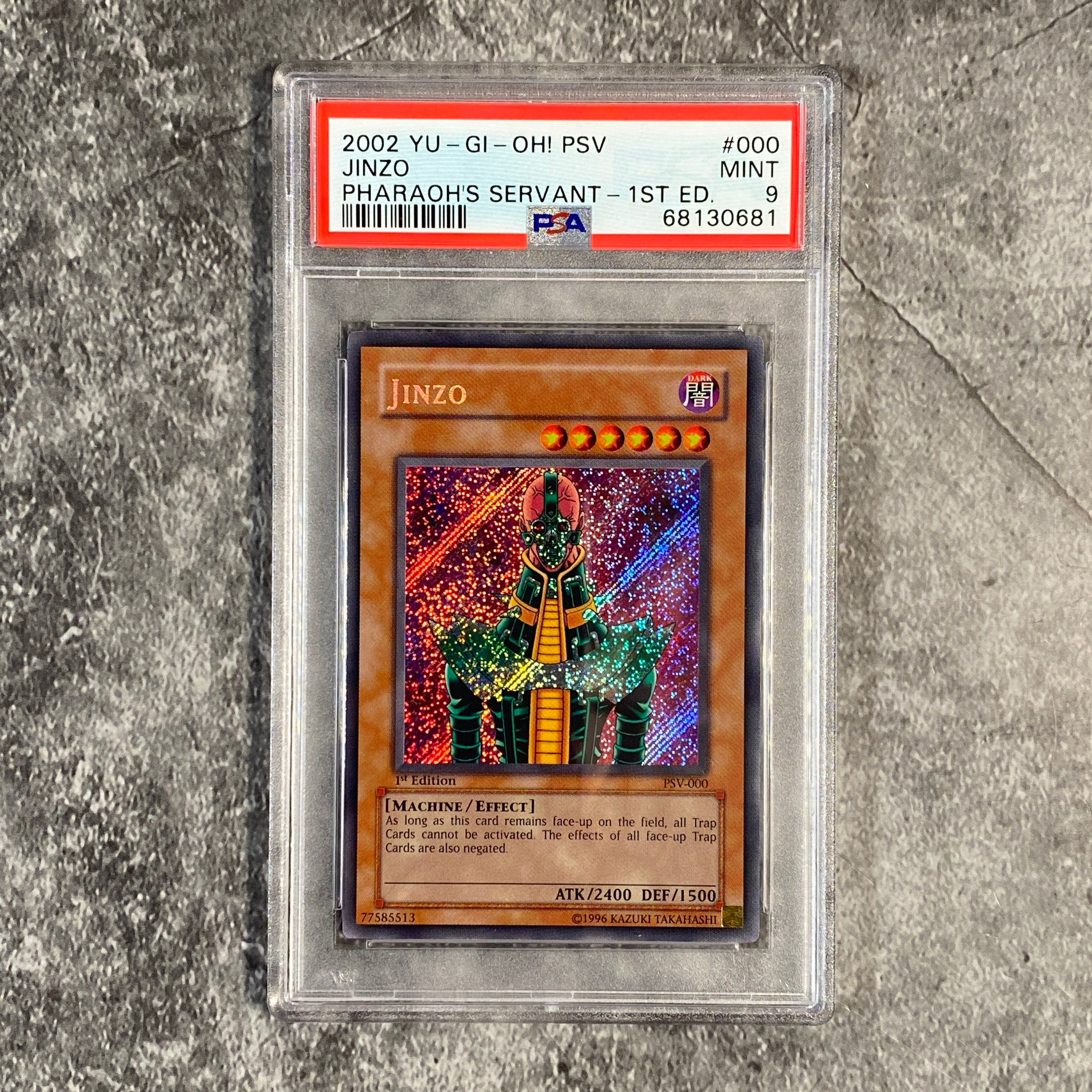 PSA 9 Jinzo 1st Edition PSV-000