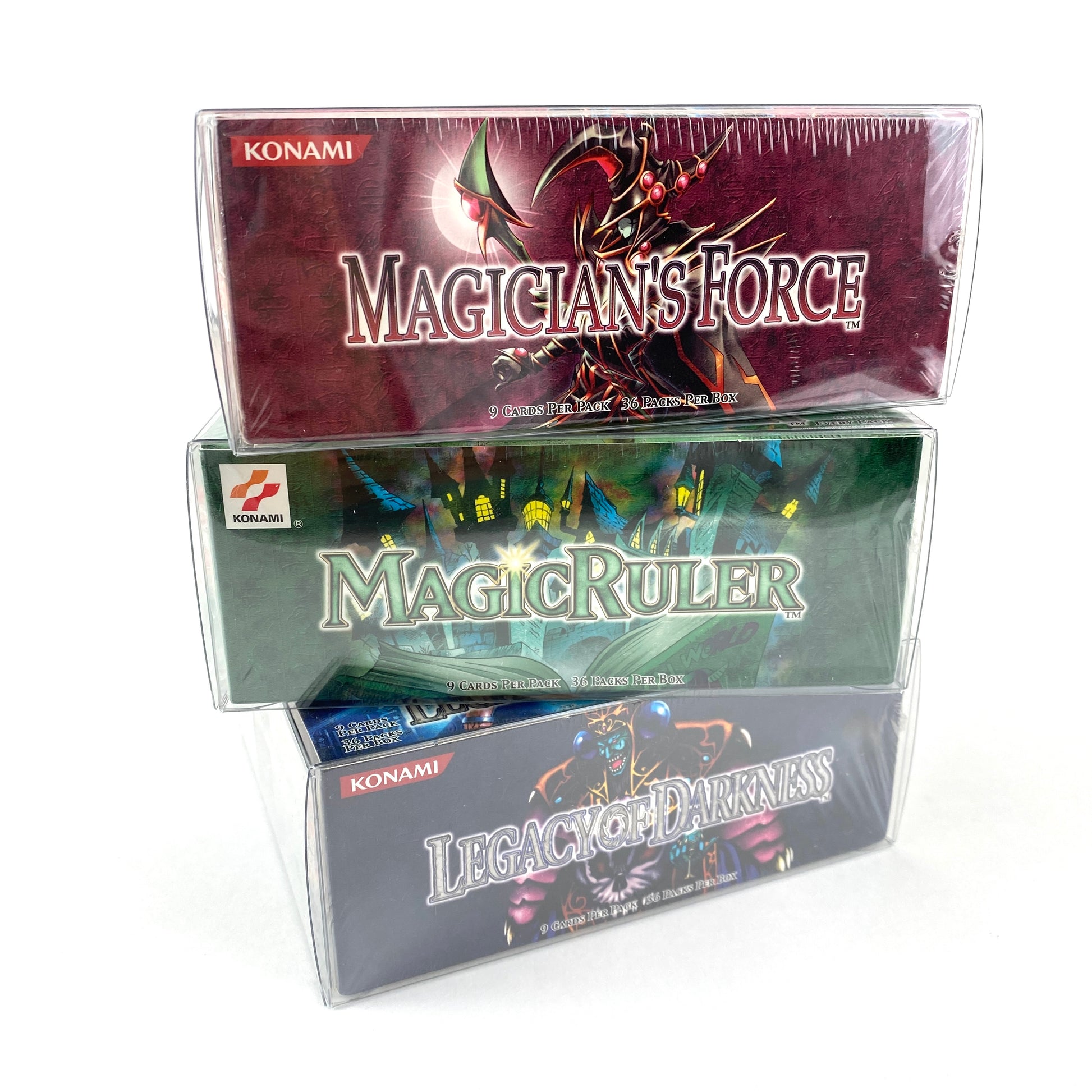 C YuGiOh 36-Pack Booster Box Sleeve/Protectors Strictly Sealed C YuGiOh 36-Pack Booster Box Sleeve/Protectors Strictly Sealed