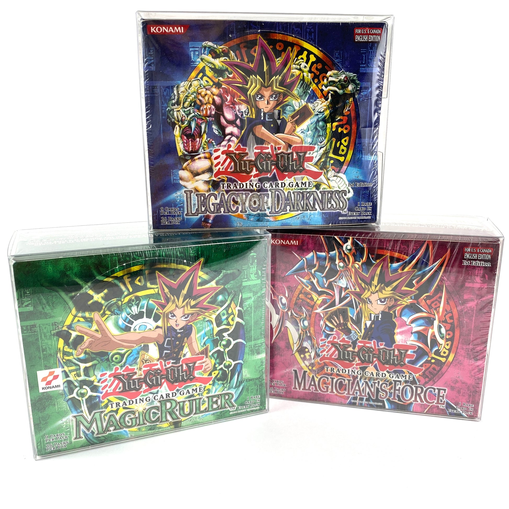 C YuGiOh 36-Pack Booster Box Sleeve/Protectors Strictly Sealed C YuGiOh 36-Pack Booster Box Sleeve/Protectors Strictly Sealed